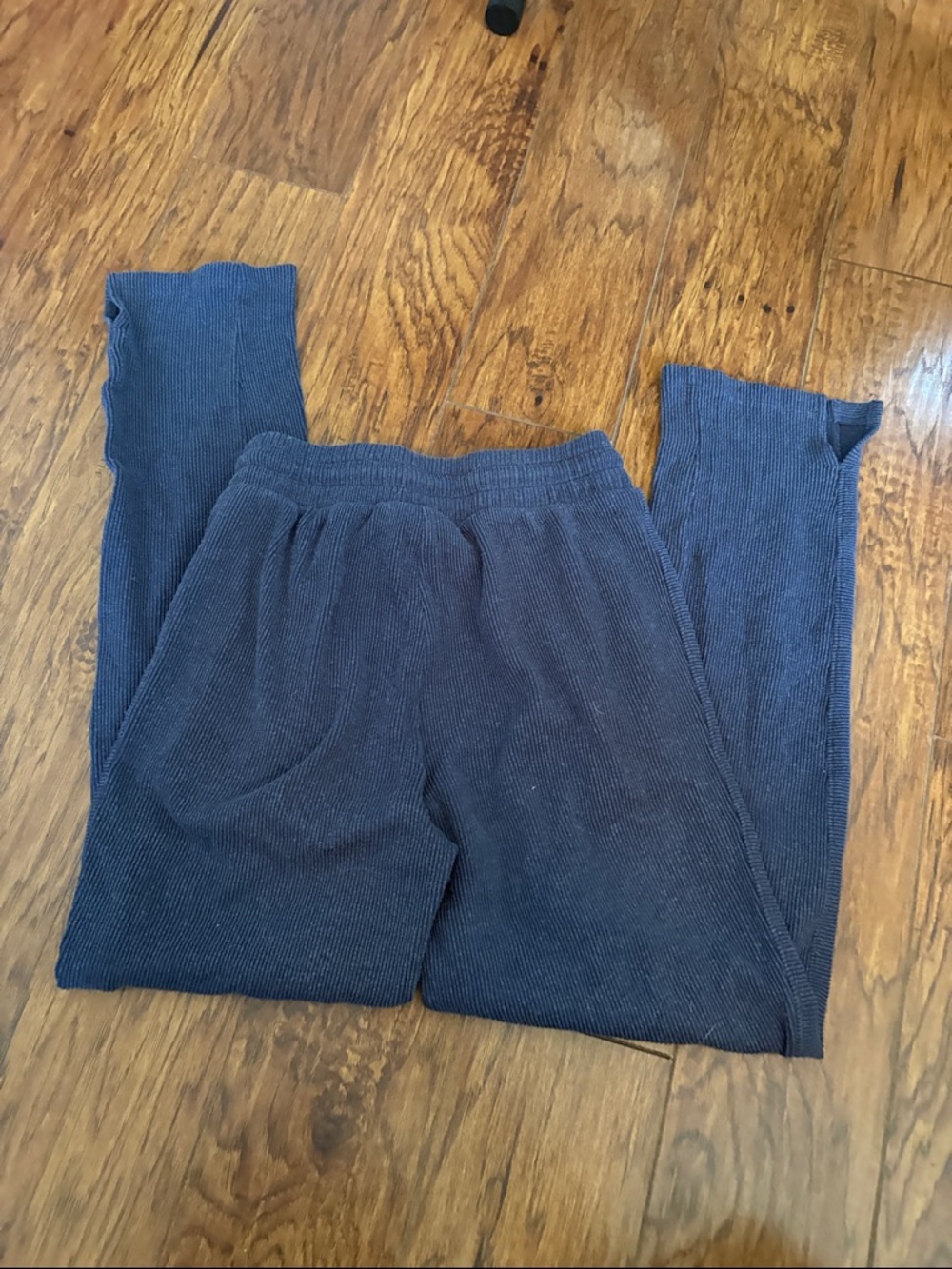 Anthropologie Ribbed Drawstring Lounge Pants - Picture 5 of 5